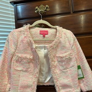 Lilly Pulitzer cropped blazer jacket